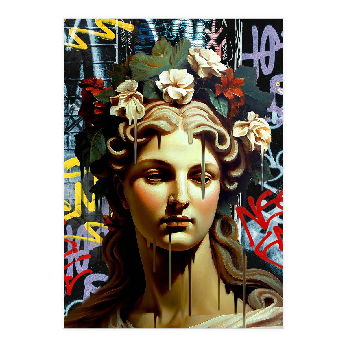 Vandal Pietà (Print Only)