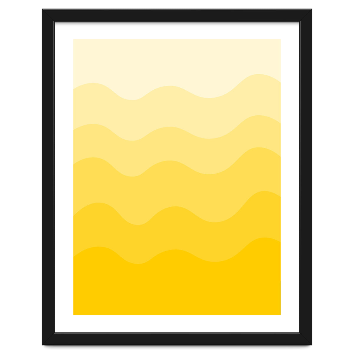 Yellow gradient design