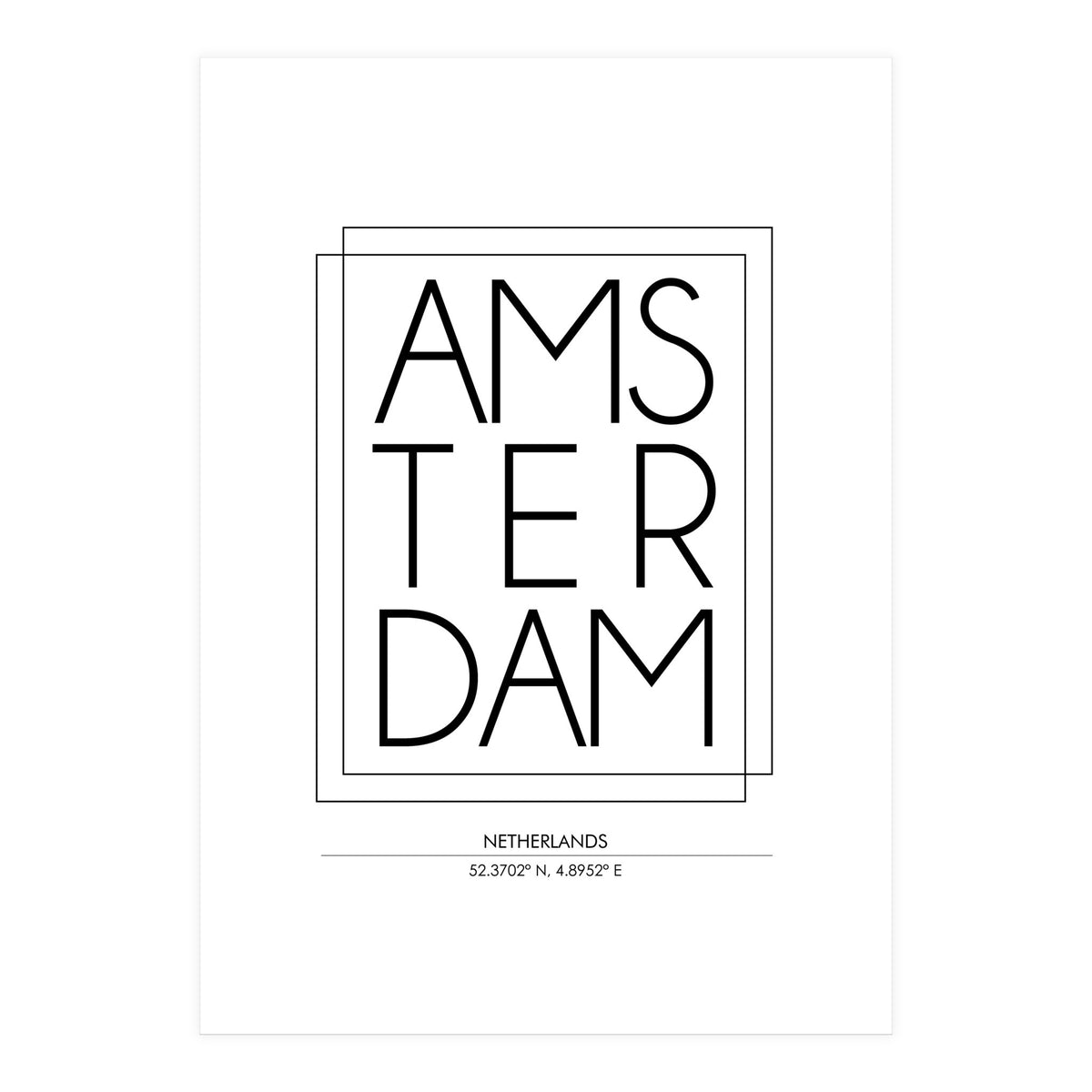 Amsterdam (Print Only)