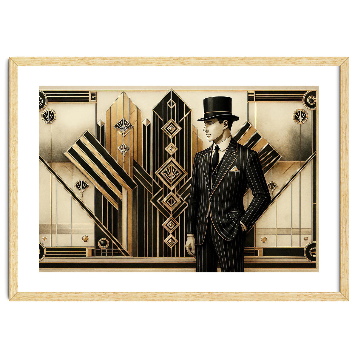 Gatsby Art Deco Noir