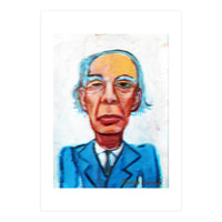 Jorge Luis Borges 2 3d (Print Only)