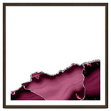 Burgundy & Silver Agate Texture 13 thumbnail