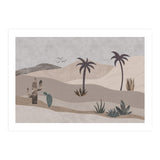 Abstract Landscape Calm Oasis (Print Only) thumbnail