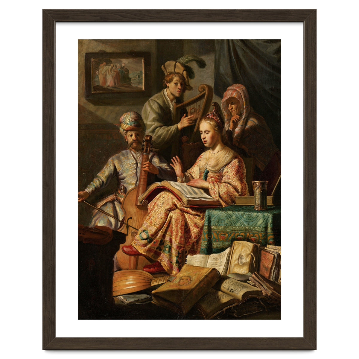 Musical Company – Rembrandt (1626)