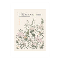 Historic decorative art Paris Queen Anne's lace (Print Only)