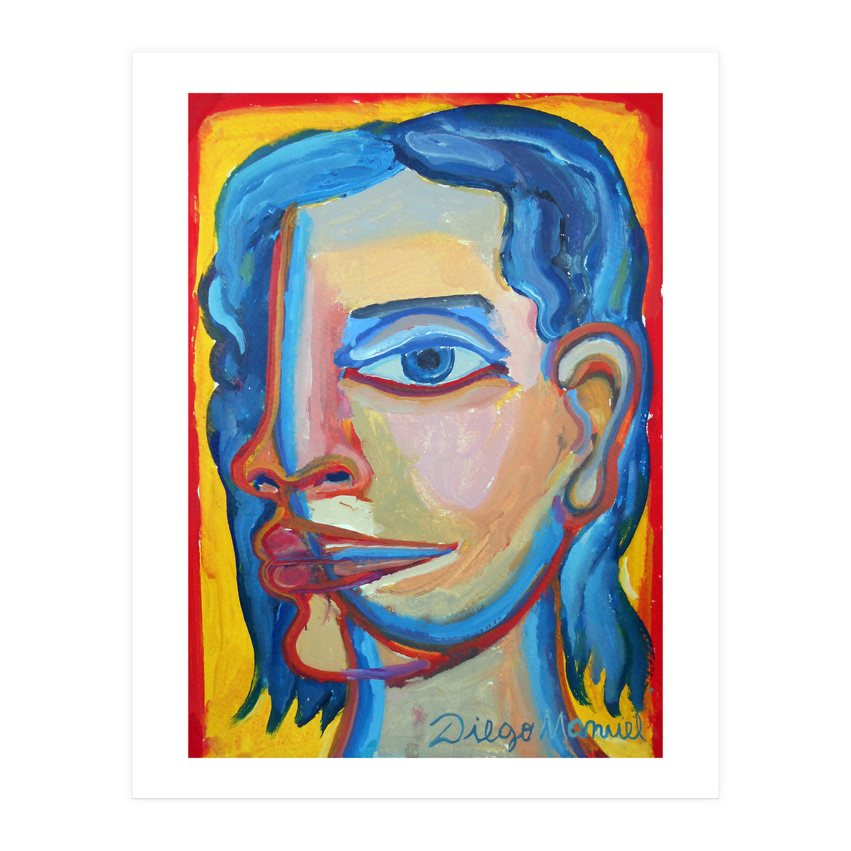 Cabeza De Mujer 28 (Print Only)