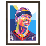Allen Iverson pop art thumbnail