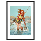 Sexy Pinup Girl On Fishing Accident thumbnail