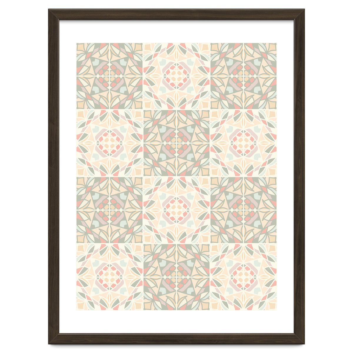 Kaleido Glass Pastels Tiles