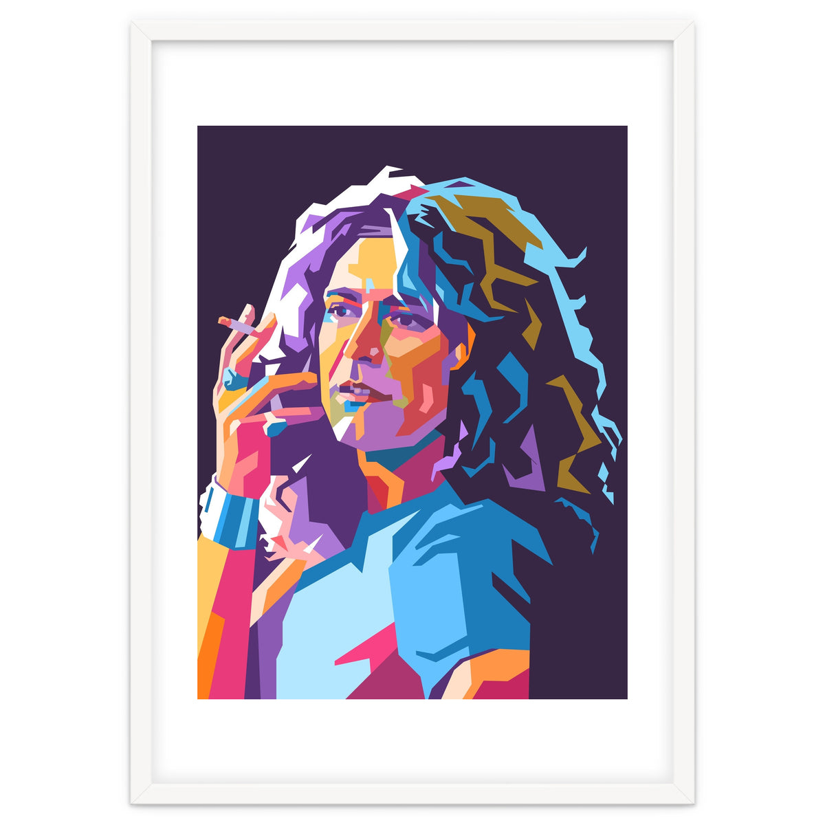 Robert Plant wpap art