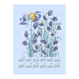 calendar 2025 pastel light blue (Print Only) thumbnail