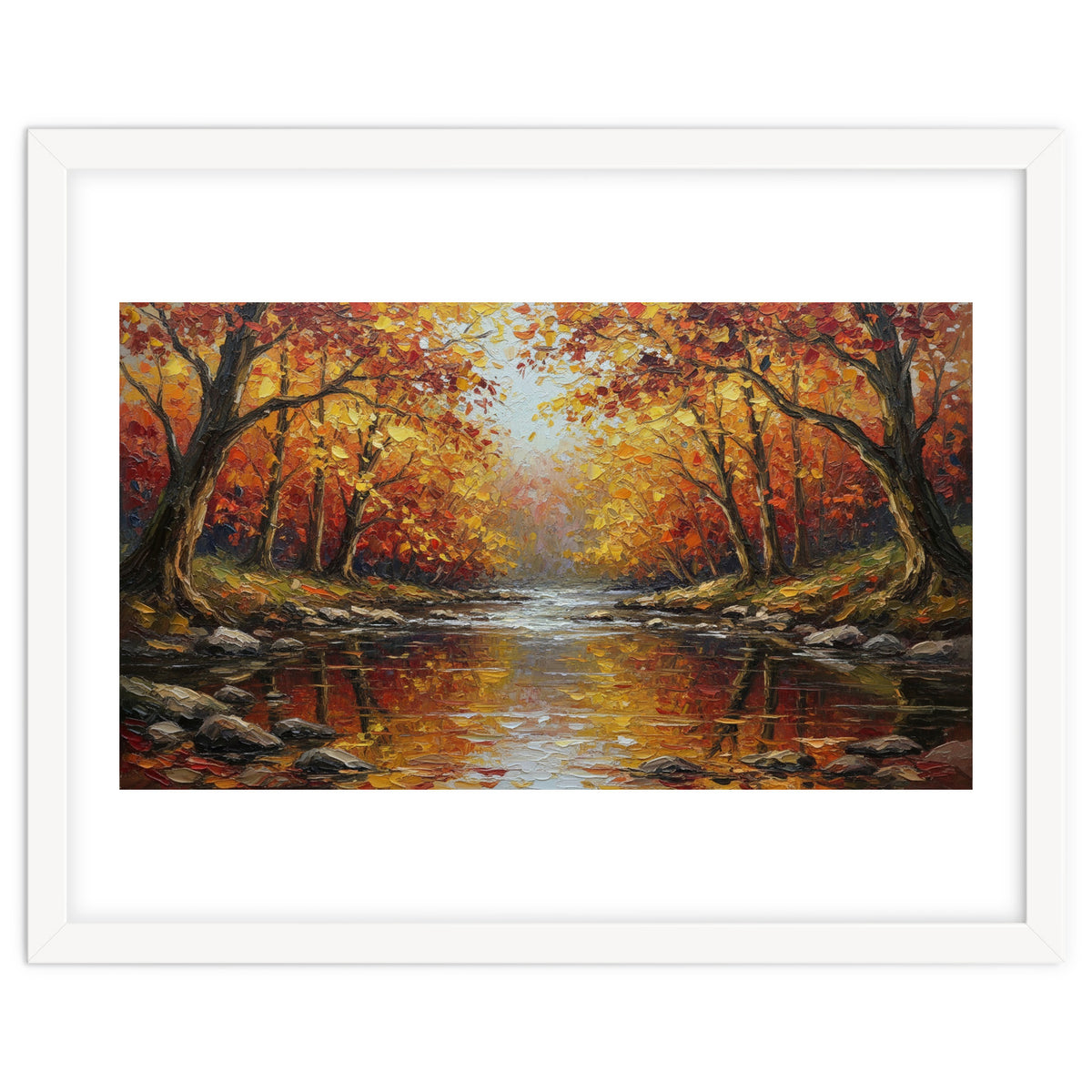 Golden Autumn Creek