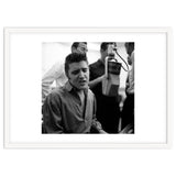 The American singer Elvis Presley during a recording session in 1956. thumbnail