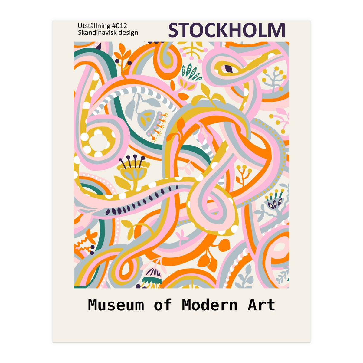 Botanical dopamine Exhibition Stockholm (Print Only)