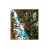 Flamingo Forest #society6 #decor #buyart (Print Only) thumbnail
