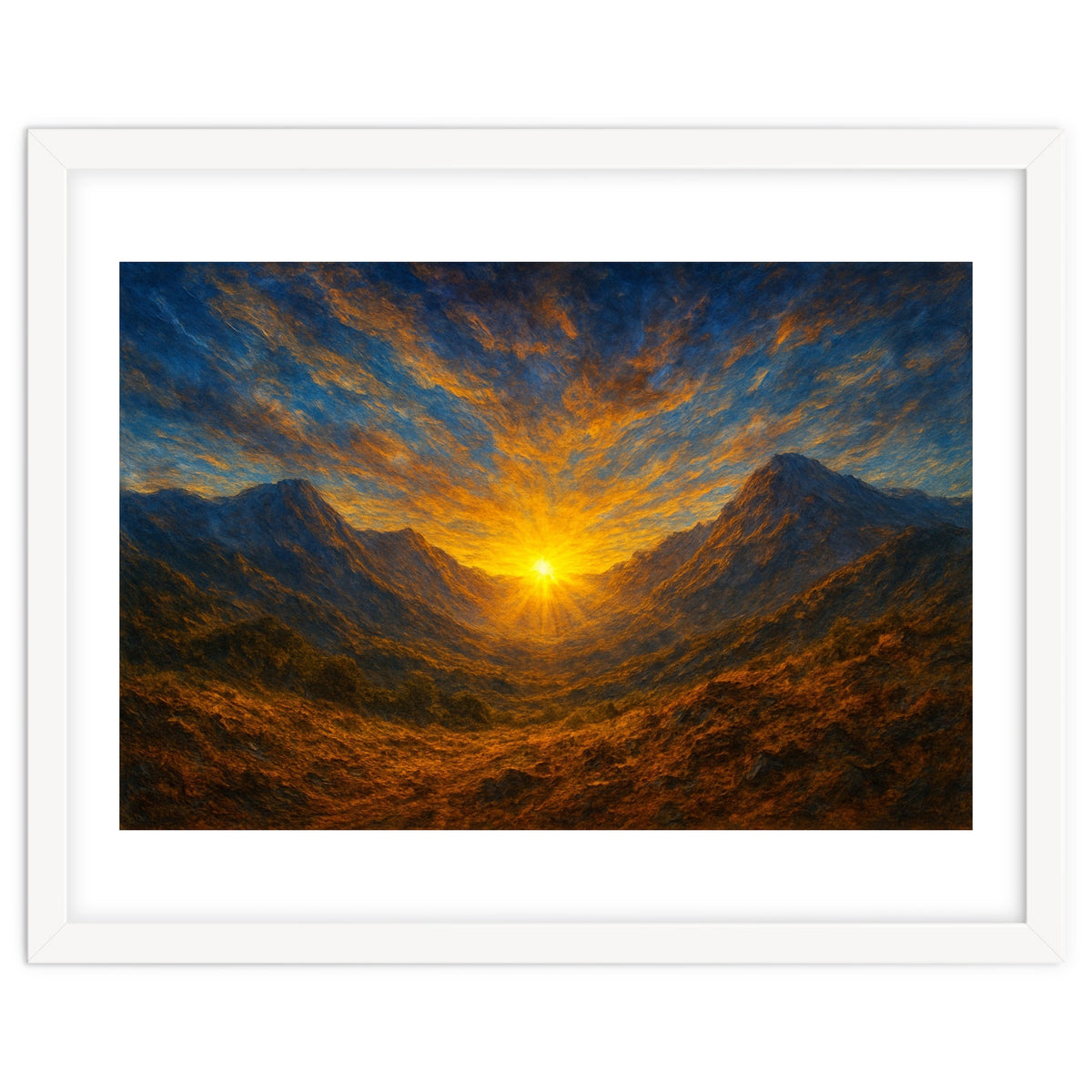 "Breath of the Mountains” From the collection “Symphony of the Elements”