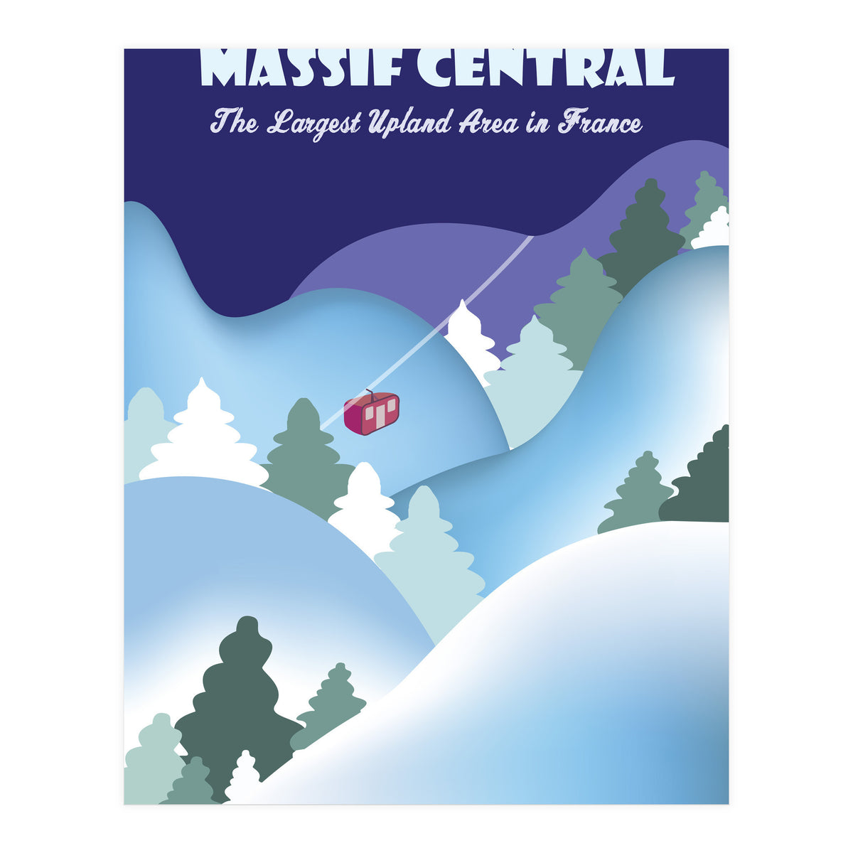 Massif Central, France (Print Only)