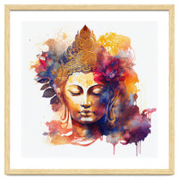 Lotus Bloom Buddha Portrait