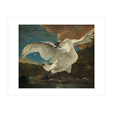 The Threatened Swan. The Threatened Swan; Interpreted later as an Allegory on Johan de Witt. Dati... (Print Only) thumbnail