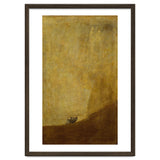 Dog, half submerged. One of the " from the Quinta del Sordo, Goya's house.1819-1823. thumbnail