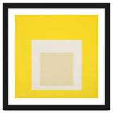 JOSEF ALBERS - HOMAGE TO THE SQUARE YELLOW WHITE thumbnail