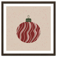 Christmas Globe with swirls