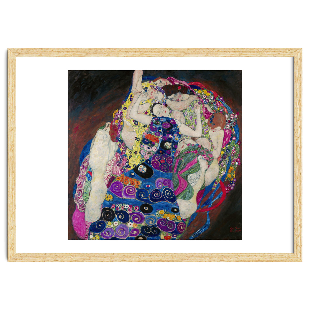 The Virgin - Die Jungfrau. Oil on canvas (1913) 190 x 200 cm.