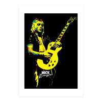 Mick Ronson American Guitarist Legend (Print Only)