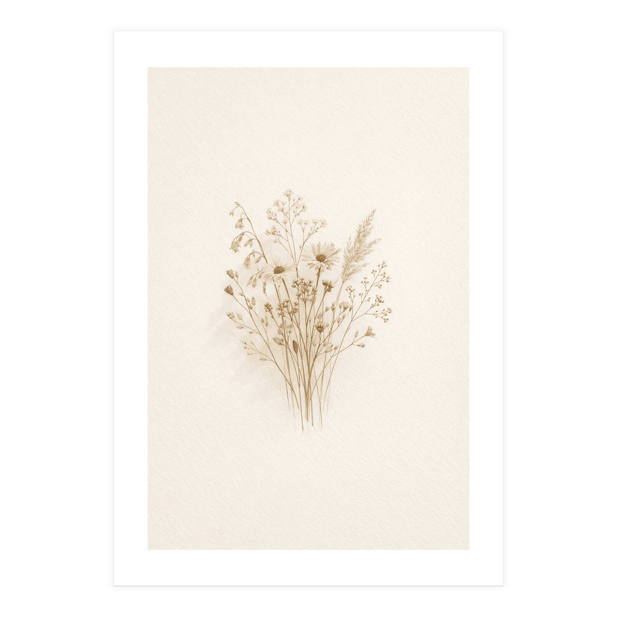 Minimalist Japandi Textures in Warm (Print Only)