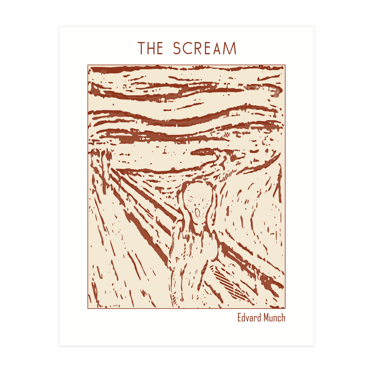 The Scream – Edvard Munch (Print Only)