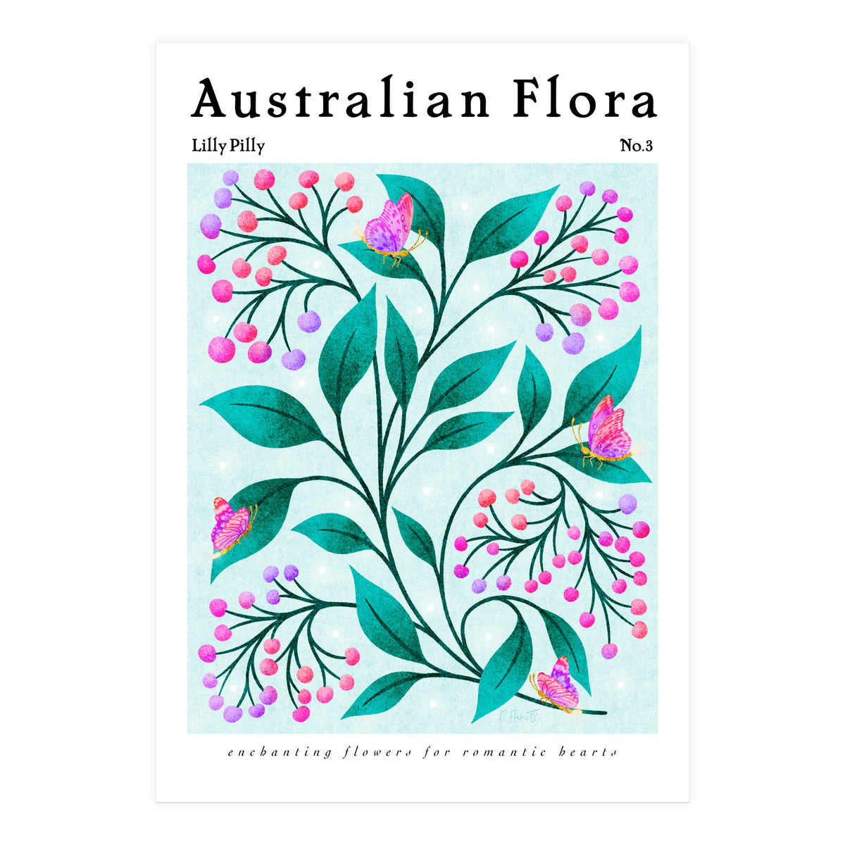 Australian Flora: Lilly Pilly (Print Only)