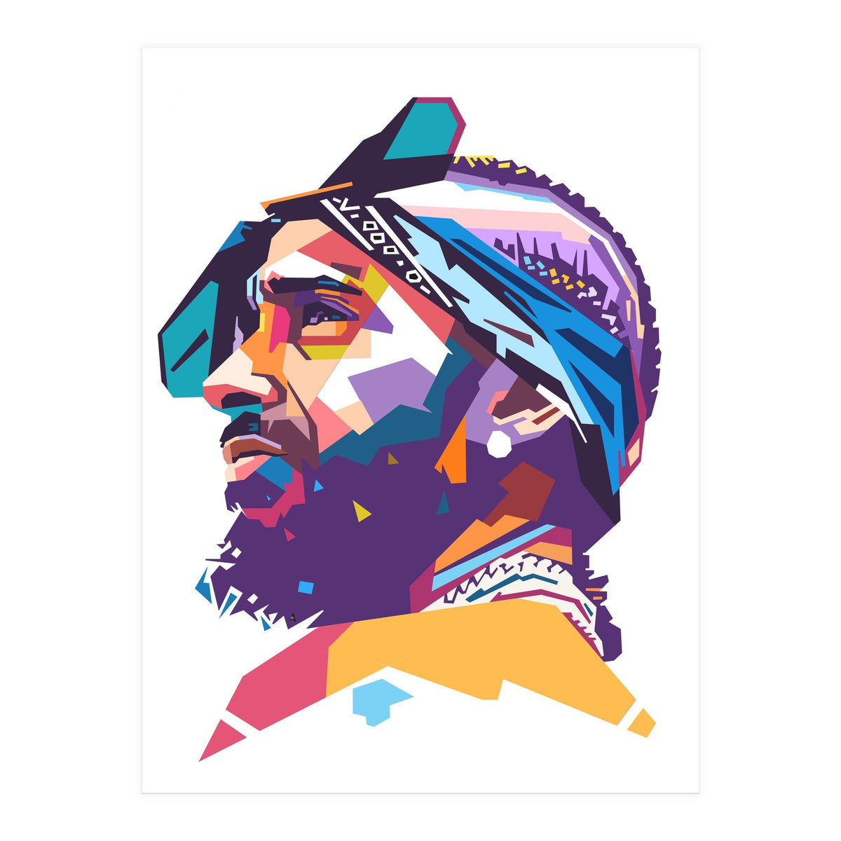 Nipsey Hussle pop art portrait (Print Only)