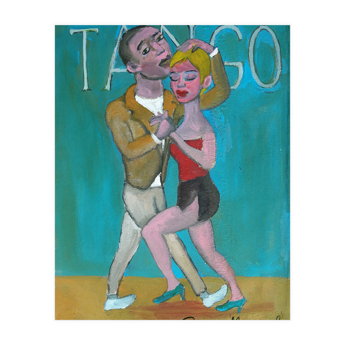 Caricias De Tango B (Print Only)