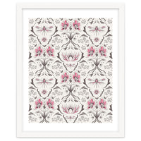 Bohemian Garden Pink Pattern