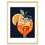 Hawaiian Cocktail, Fresh Orange Fruity Mimosa, Pop Of Color Food Bohemian Eclectic Modern Drink thumbnail