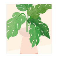 Fresh Morning Monstera Plant (Print Only)