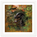 Dinosaur Jurassic T-Rex Collage thumbnail