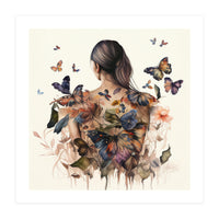 Butterfly Shoulder Bloom (Print Only)