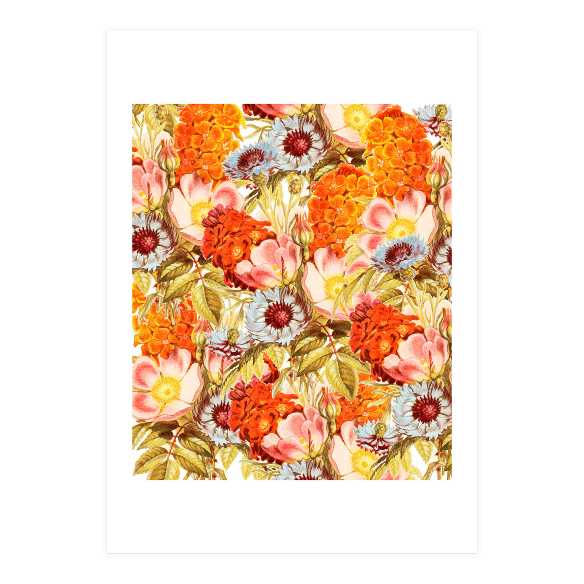 Coral Bloom #society6 #decor #buyart  (Print Only)