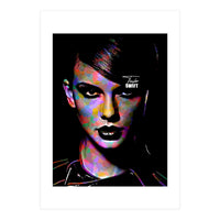 Taylor Swift Colorful Art 4 (Print Only)