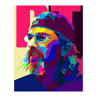 Mike Portnoy Drum Musician Pop Art WPAP (Print Only)