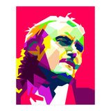 Phil Collins Pop Art WPAP (Print Only) thumbnail
