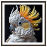 White Cockatoo With Yellow Crest Portrait thumbnail