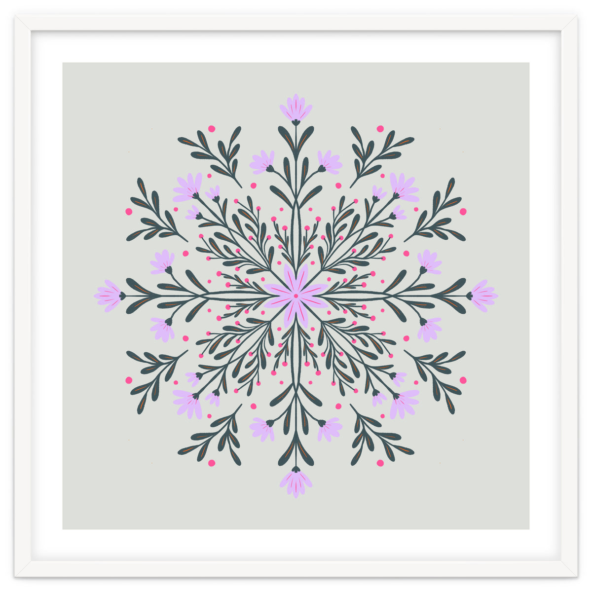 Spring Flowers Mandala