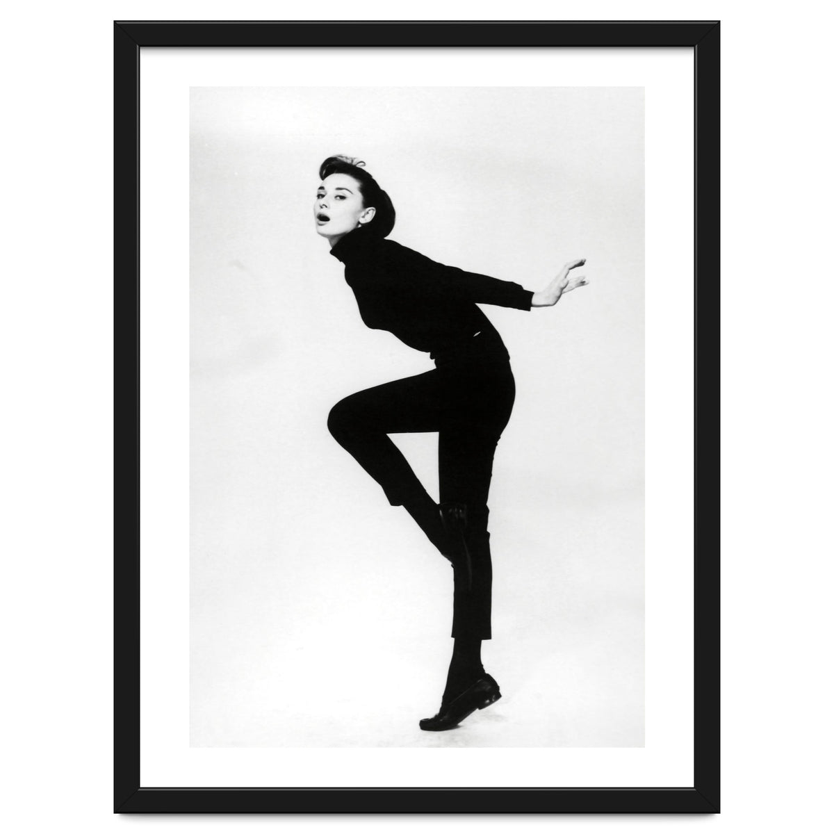AUDREY HEPBURN in FUNNY FACE (1957), directed by STANLEY DONEN.