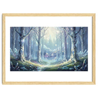 Crystal Forest: Ethereal Fantasy Landscape