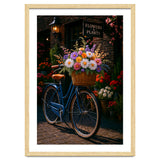The Aesthetic of a Bicycle at a Flower Shop thumbnail