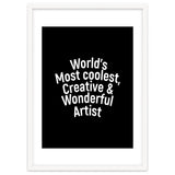 World's most coolest, creative and wonderful artist thumbnail