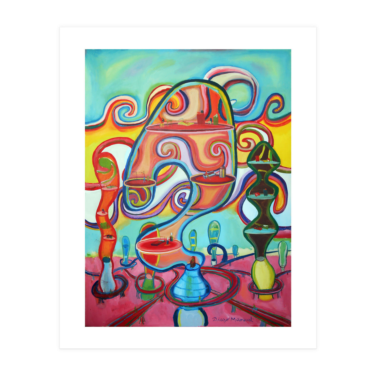 Ciudad Del Futuro 2 (Print Only)