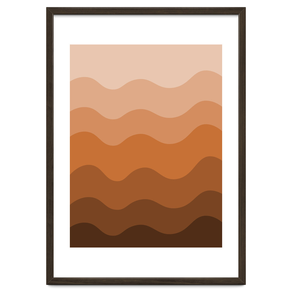 Brown gradient design